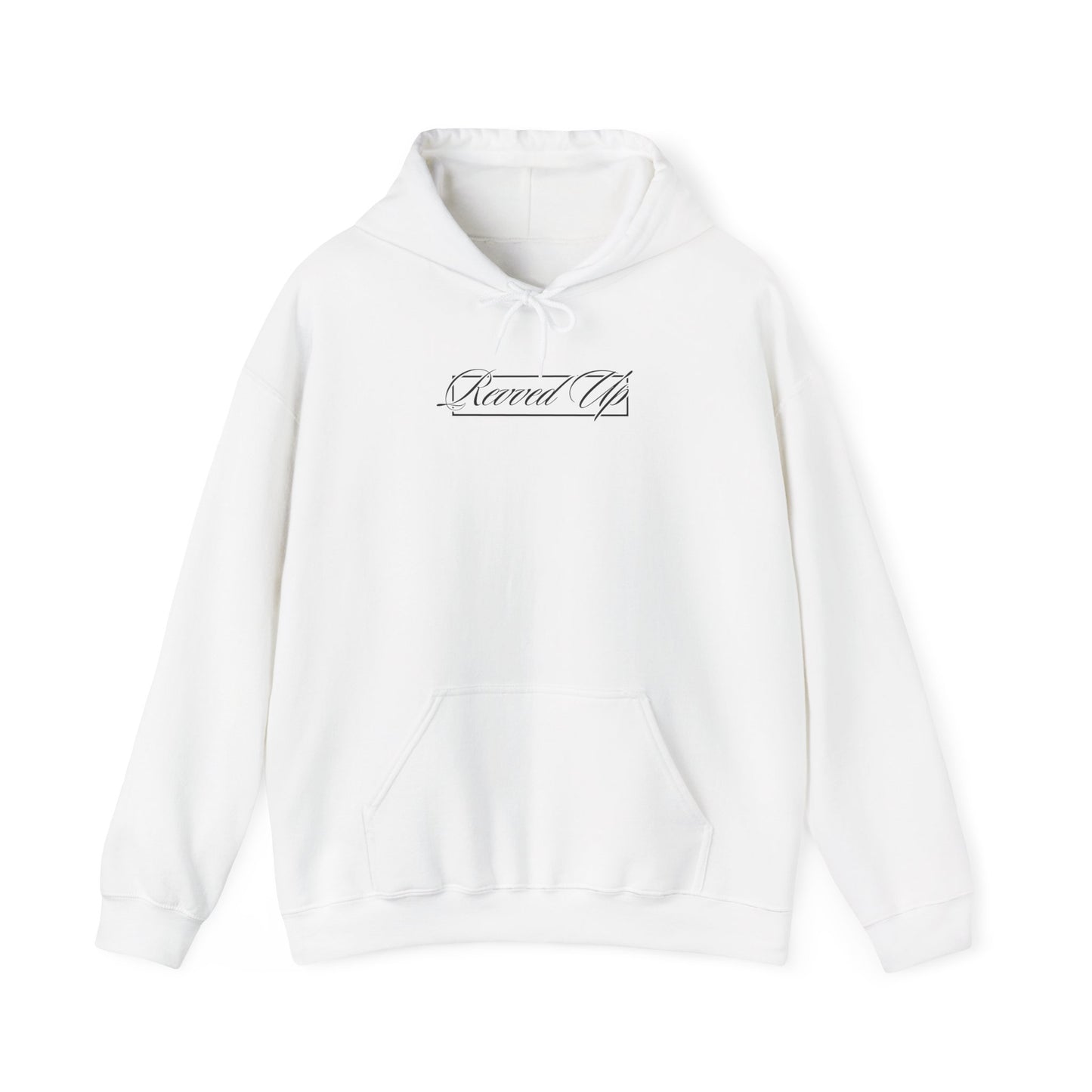 Revved Up Cursive Logo Hoodie