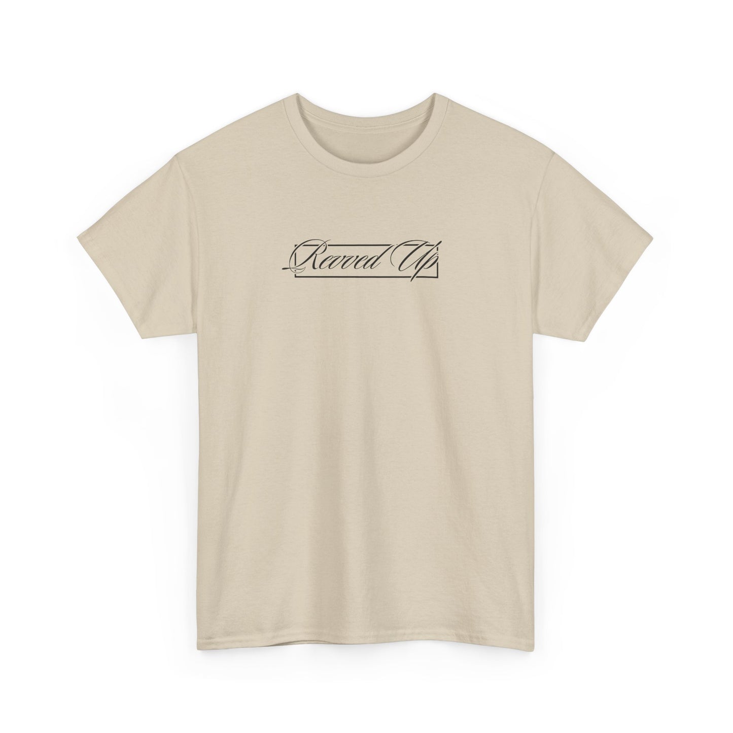 Revved Up Cursive Logo Tee