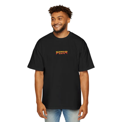 Sandy Nav Heavy Oversized Tee