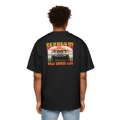 Sandy Nav Heavy Oversized Tee