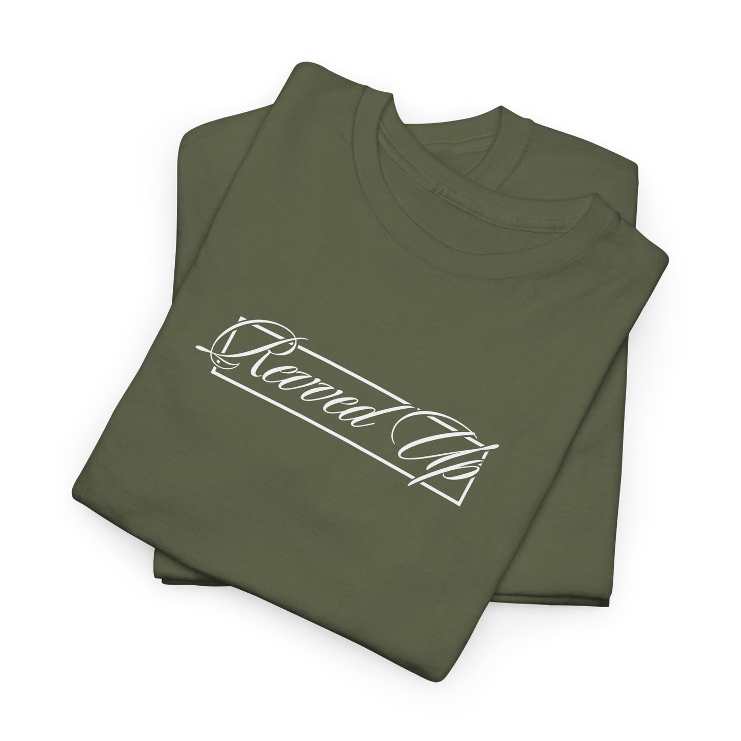 Revved Up Cursive Logo Tee