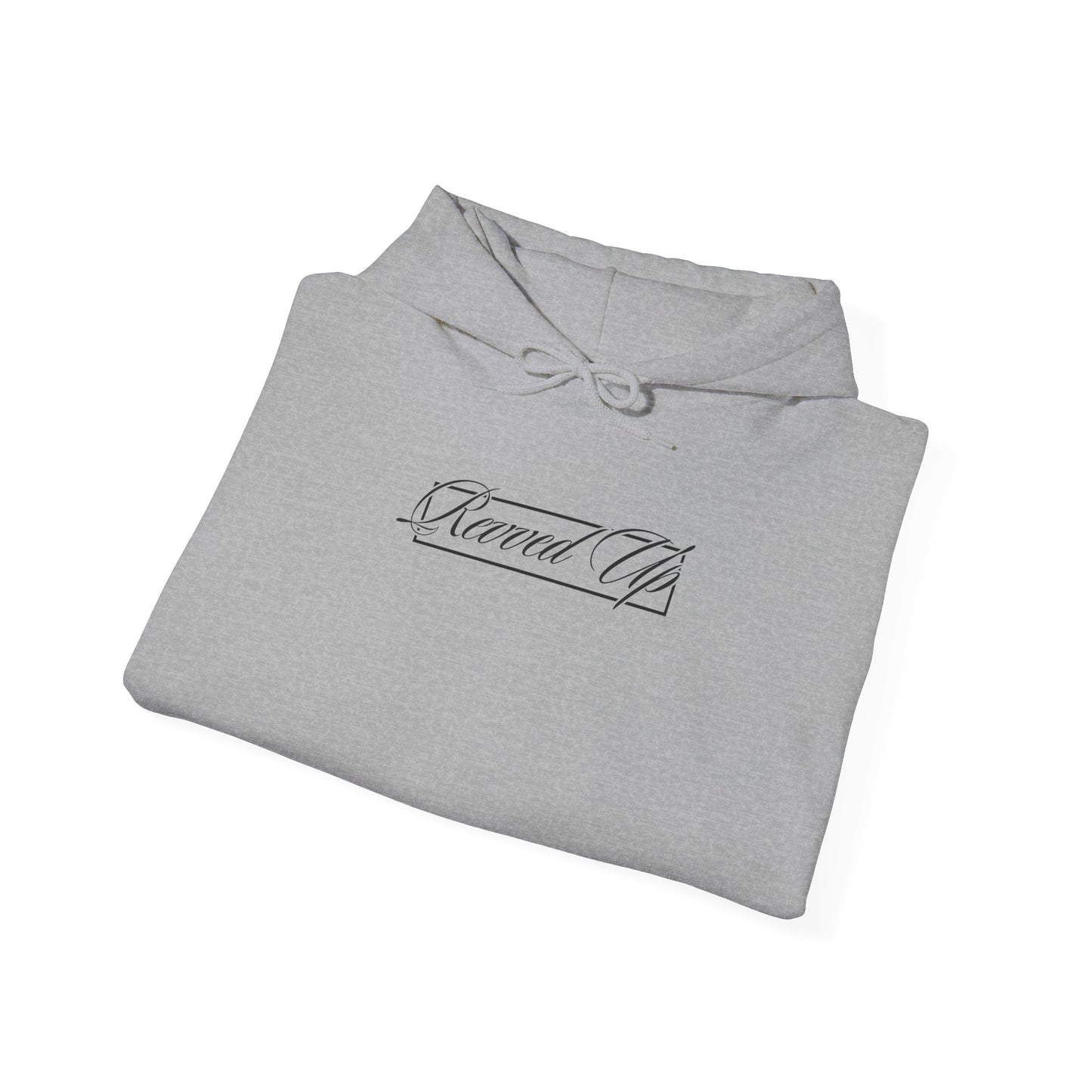 Revved Up Cursive Logo Hoodie