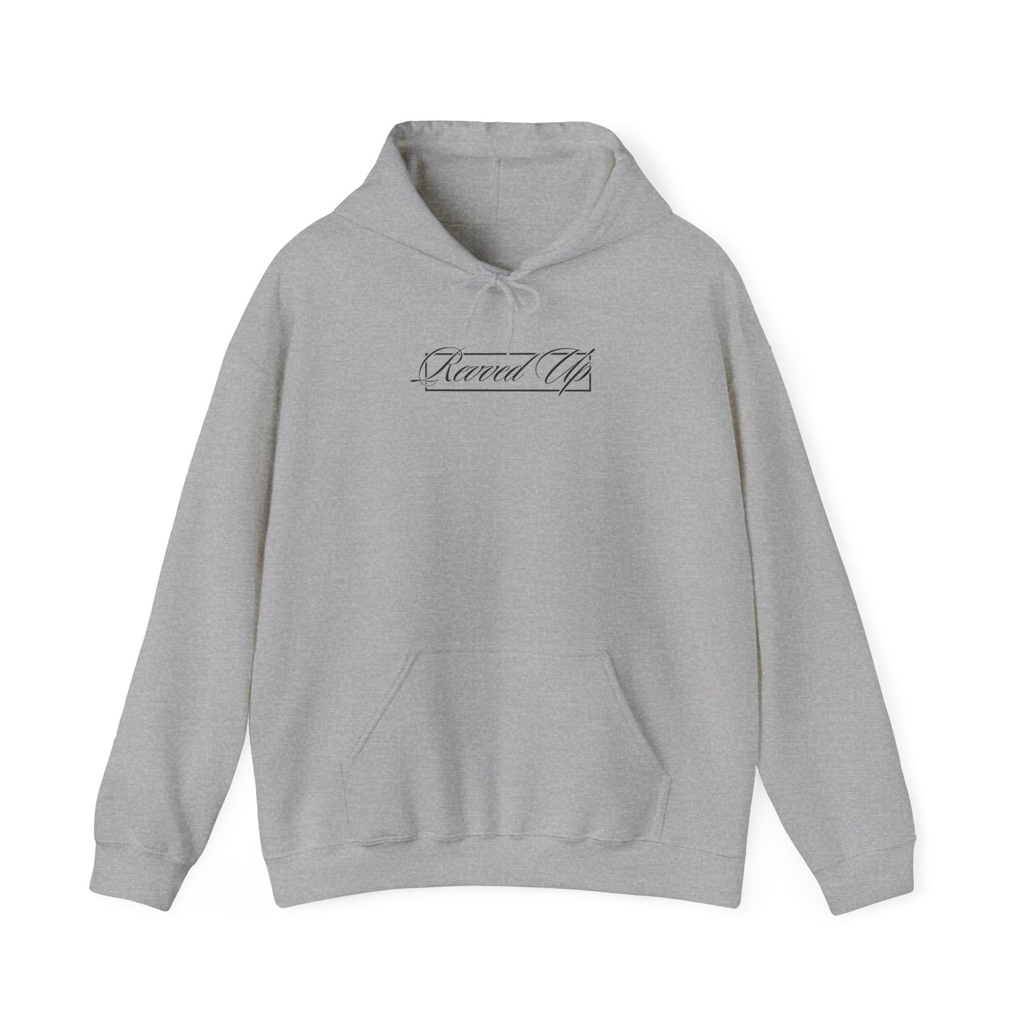 Revved Up Cursive Logo Hoodie