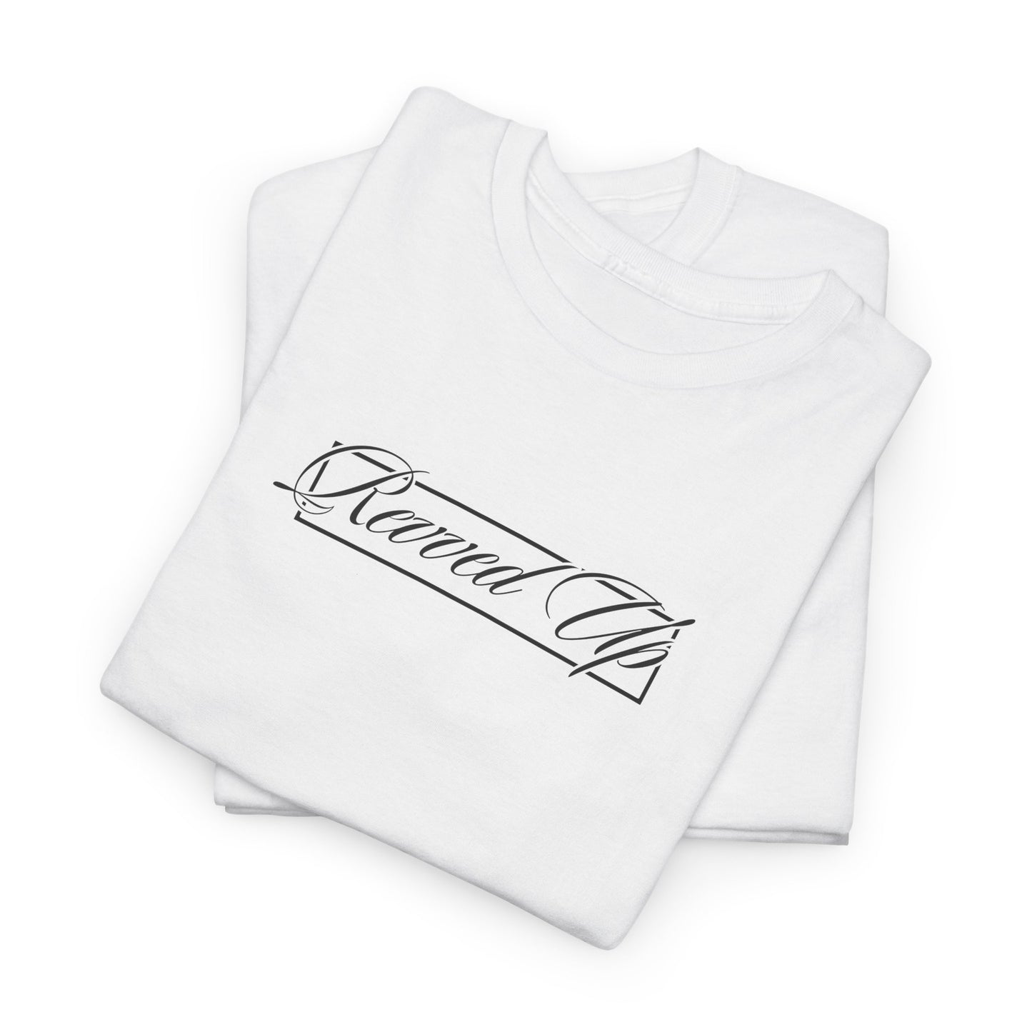 Revved Up Cursive Logo Tee