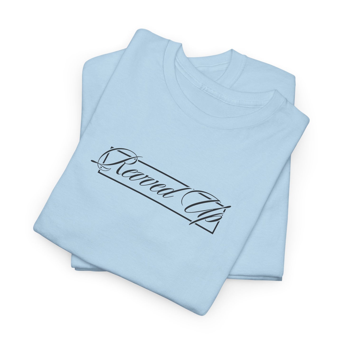 Revved Up Cursive Logo Tee