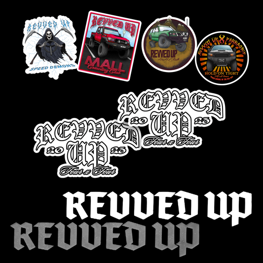 Revved Up Medium Sticker Bundle