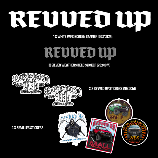 Revved Up Large Sticker Bundle